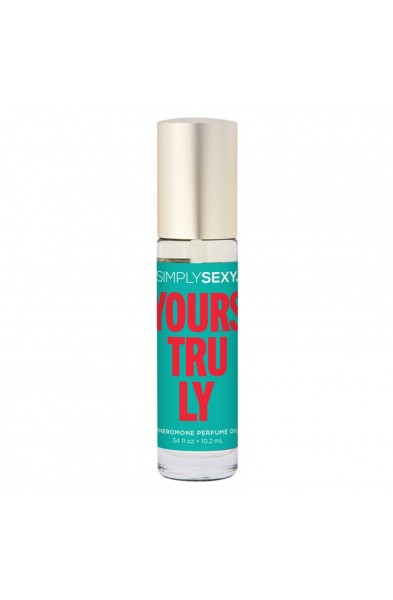 Simply Sexy Pheromone Perfume Oil Yours Truly  Roll on .34 Oz