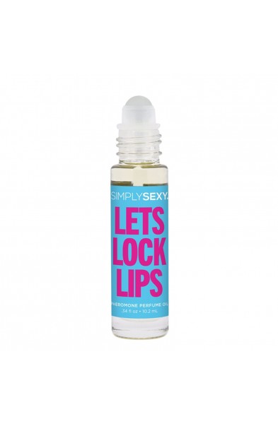 Simply Sexy Pheromone Perfume Oil Lets Lock Lips Roll on .34 Oz