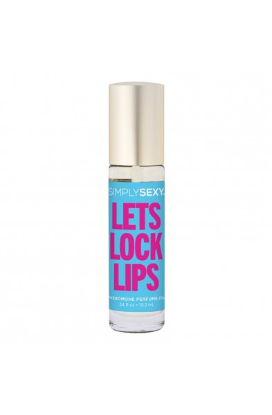 Simply Sexy Pheromone Perfume Oil Lets Lock Lips Roll on .34 Oz