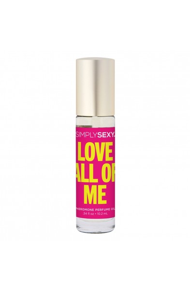 Simply Sexy Pheromone Perfume Oil Love All of Me Roll on .34 Oz