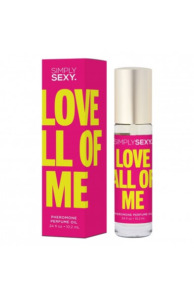 Simply Sexy Pheromone Perfume Oil Love All of Me Roll on .34 Oz