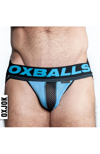 Airmesh Upthrust Slider-Strap Jock Sky Blue Small