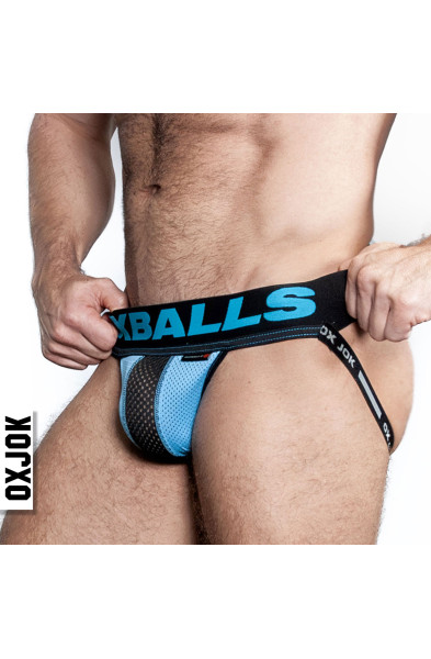 Airmesh Upthrust Slider-Strap Jock Sky Blue Small