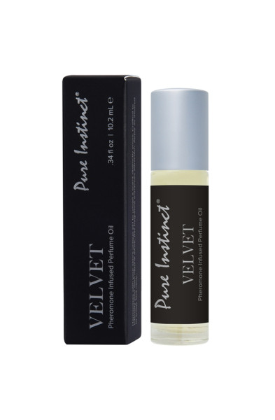 Pure Instinct Pheromone Fragrance Oil Velvet Roll on 10.2 ml 0.34 ml