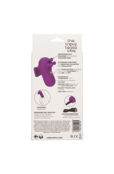 Neon Vibes the Triple Tease Vibe - Purple