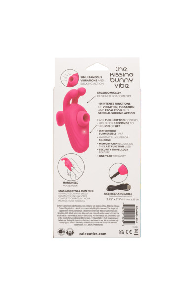 Neon Vibes the Kissing Bunny Vibe - Pink