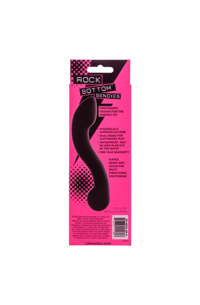 Rock Bottom Bendies Ecsta-Flex Probe - Black