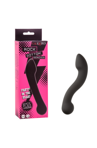 Rock Bottom Bendies Ecsta-Flex Probe - Black