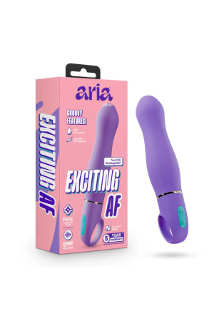 Aria - Exciting Af 2.0 - Rechargeable Vibe - Indigo