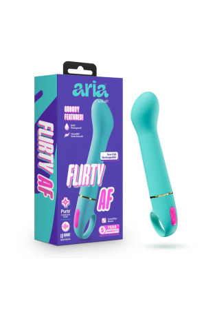 Aria - Flirty Af 2.0 - Rechargeable Vibe - Teal