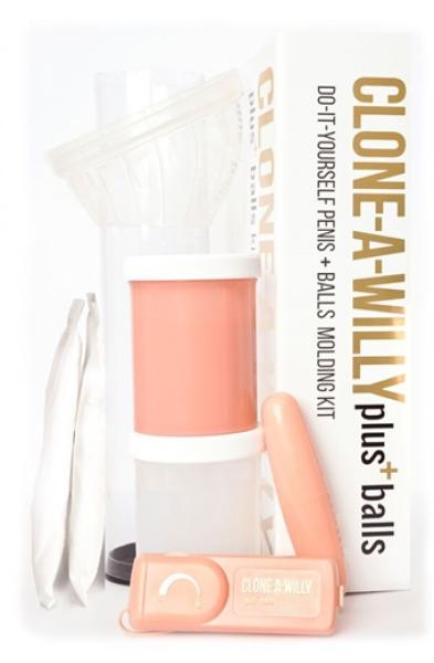 Clone-a Willy Plus Balls Kit - Light Skin Tone