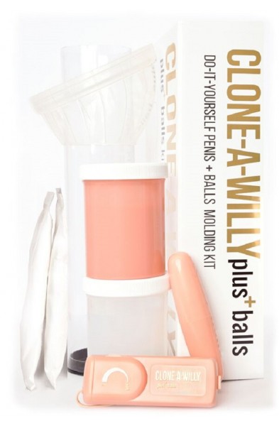 Clone-a Willy Plus Balls Kit - Light Skin Tone