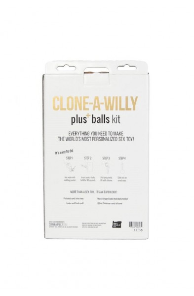 Clone-a Willy Plus Balls Kit - Light Skin Tone