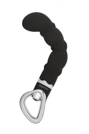 No. 17 Power Contour Vibrator Ribbed - Black