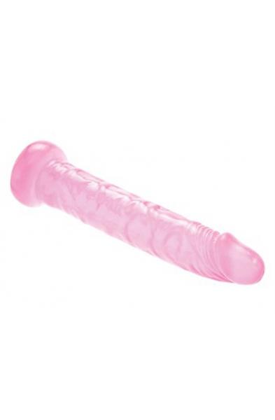 Adam and Eve Pink Jelly Slim Dildo - Pink