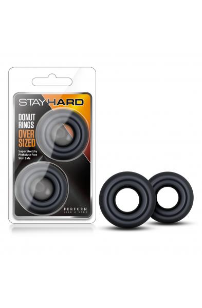Stay Hard Donut Rings - Over Sized
