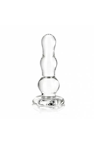 4 Inch Glass Butt Plug