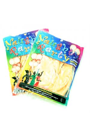 Naughty Party Balloons - Boobie - 6 Pack - Nude