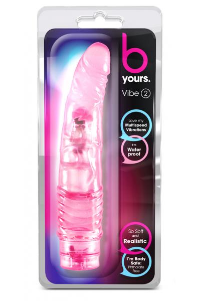 B Yours Cock Vibe #2 - Pink