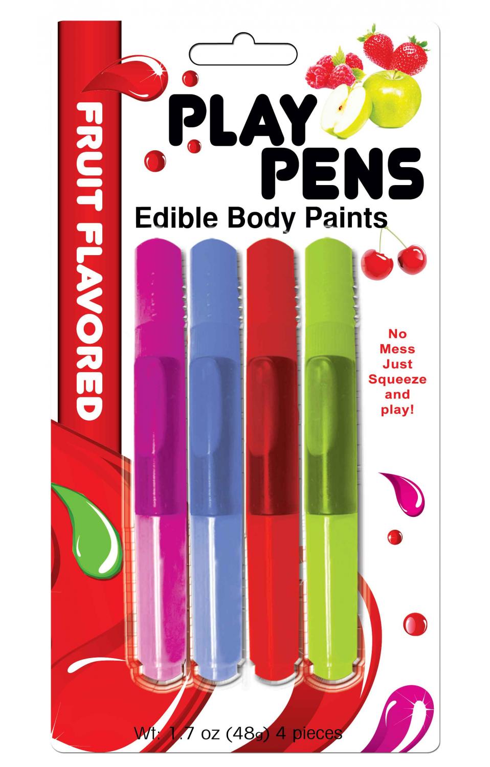 Play Pen Edible Body Paint Brushes - HTP2162