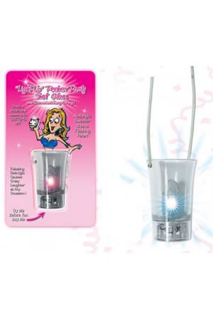 Hanging Light Up Pecker Party Shot Glass