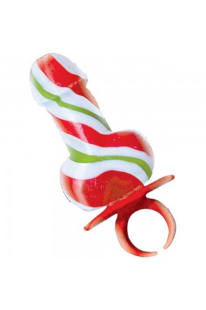 Jingle Balls Holiday Cock Ring Pop - 12  Piece Display