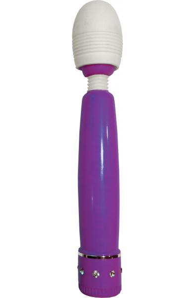Wet Dreams Big Tease Turbo Wand - Plum Crazy