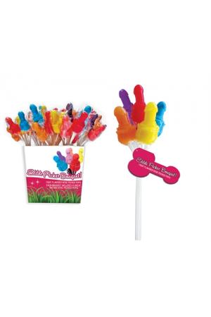 Edible Pecker Bouquet 72 Pieces Pail Display 12 Bundles