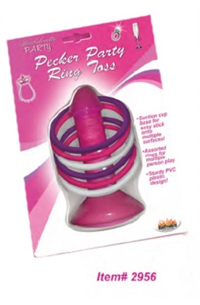 Pink Pecker Party Ring Toss