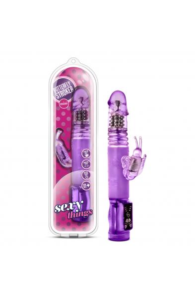 Sexy Things Butterfly Stroker Mini - Purple