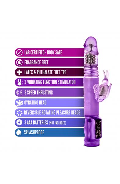 Sexy Things Butterfly Stroker Mini - Purple