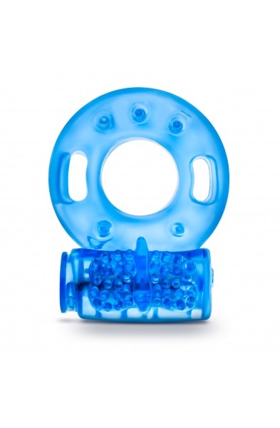 Stay Hard - Vibrating Cock Rings - 2 Pack - Blue