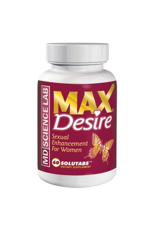 Max Desire - Cap Bottle - 60 Solutabs