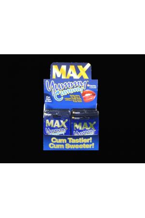 Max Yummy Cummy - 24 Count Display - 4 Count Packets
