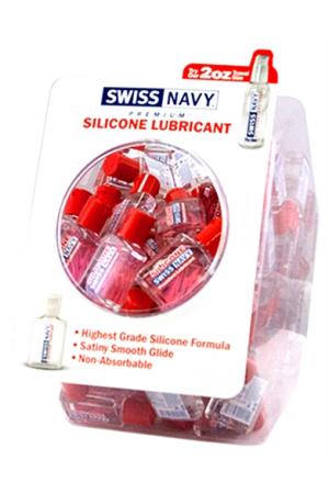 Swiss Navy 100 Cnt Silicone Fishbowl - 20ml Bottles