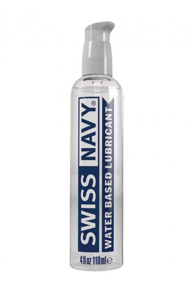 Swiss Navy Water-Based Lube - 4 Oz