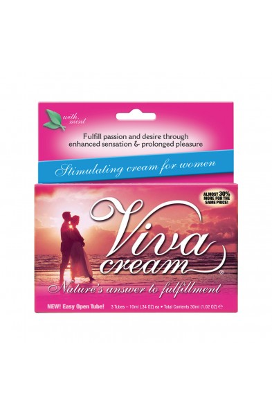Viva Cream - 3 Count Box - 10ml Tubes