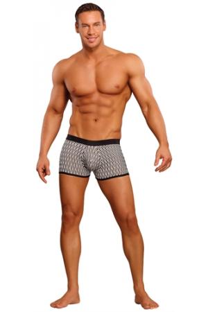 Wave Mini Pouch Short - Small - White and Black