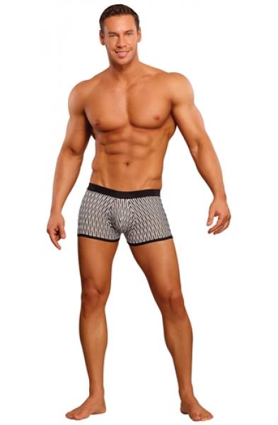 Wave Mini Pouch Short - Small - White and Black