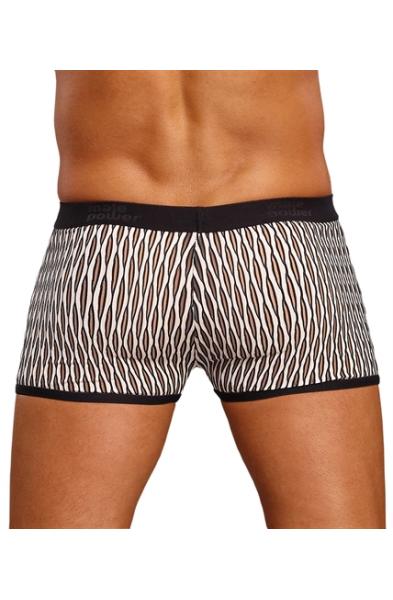 Wave Mini Pouch Short - Small - White and Black