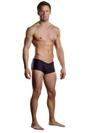 Radical Sport Zipper Short  - Wine - Large