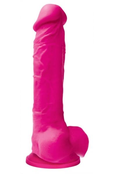 Colours Pleasures - 8 Inch Dildo - Pink