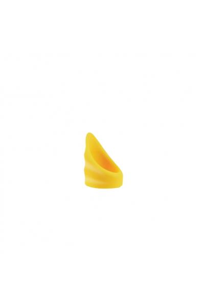 Renegade - Tear Drop Cockring - Vivid Yellow