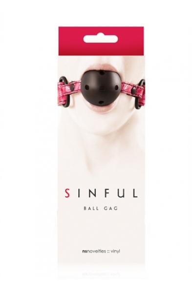 Sinful Ball Gag - Pink