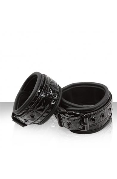 Sinful Wrist Cuffs - Black