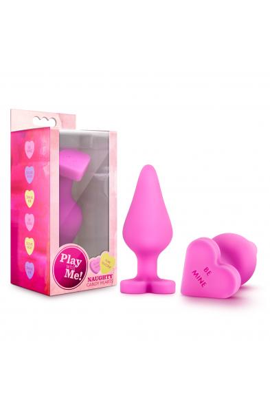 Naughty Candy Heart - Be Mine - Pink