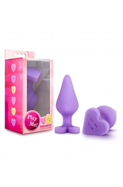 Naughty Candy Heart - Do Me Now - Purple