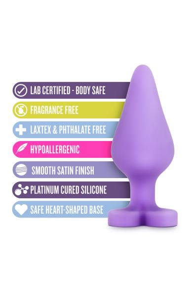 Naughtier Candy Hearts - Fuck Me - Purple