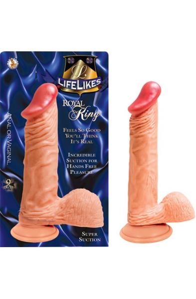 Lifelike Flesh Royal King 9 Inch