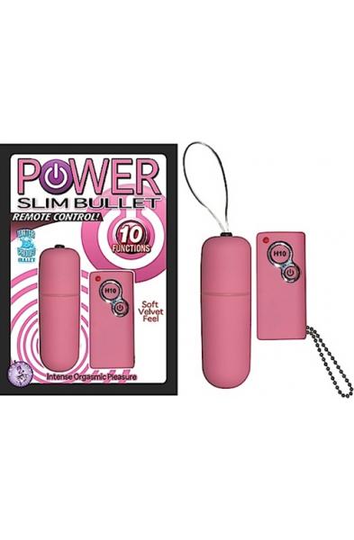Power Slim Bullet Remote Control - Pink